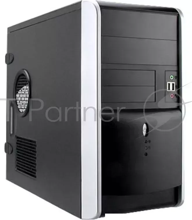 Корпус Mini Tower InWin EMR007 500W RB S500HQ70 H U3.0*2 A HD mATX Black/silver