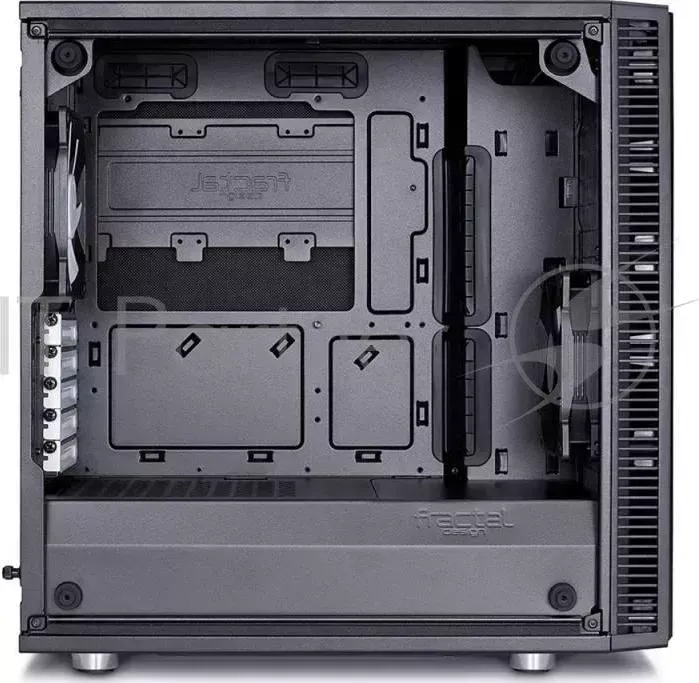 Корпус Fractal Design Define Mini C TG черный без БП mATX 5x120mm 4x140mm 2xUSB3.0 audio bott PSU FRACTAL DESIGN C TG