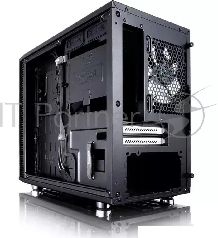 Корпус Fractal Design Define Nano S Window черный без БП miniITX 4x120mm 3x140mm 2xUSB3.0 audio bott PSU FRACTAL DESIGN S