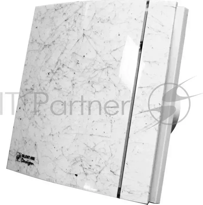 Вентилятор вытяжной SOLER&PALAU SILENT-100 CZ MARBLE WHITE DESIGN-4C 95 м3/ч. Установочный д 98.9м