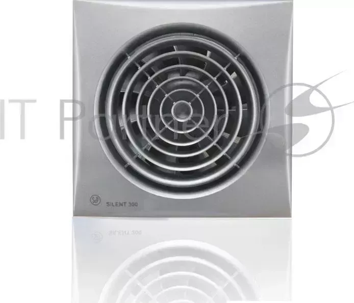 Вентилятор вытяжной SOLER&PALAU SILENT-300 CZ SILVER 280 м3/ч. Установочный д 146.5 мм