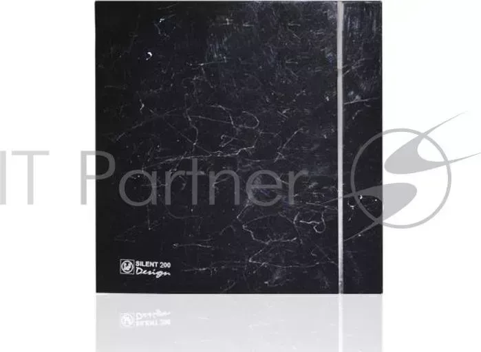 Вентилятор SOLER&PALAU SILENT-200 CZ MARBLE BLACK DESIGN - 4C (230V 50) 175 м3/ч.диаметр 116 мм
