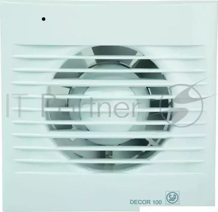 Вентилятор вытяжной SOLER&PALAU Decor 100C 95 м3/ч. Установочный д 100 мм. 40 dB(A)