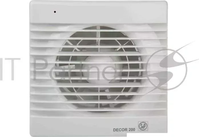 Вентилятор вытяжной SOLER&PALAU Decor 200C 183 м3/ч. Установочный д 120 мм. 45.5 dB(A)