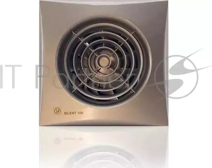 Вентилятор вытяжной SOLER&PALAU Silent-100 CZ Champagne 8 Вт. Установочный д 100 мм. 100 м3/ч