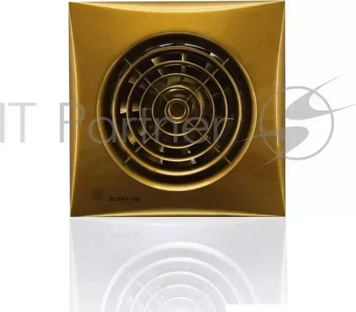 Вентилятор вытяжной SOLER&PALAU Silent-100 CZ Gold 8 Вт. Установочный д 100 мм. 100 м3/ч
