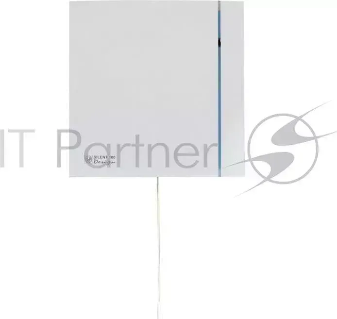 Вентилятор вытяжной SOLER&PALAU Silent-100 CMZ Design 95 м3/ч. Установочный д 98.9мм. 26.5дБ (А)