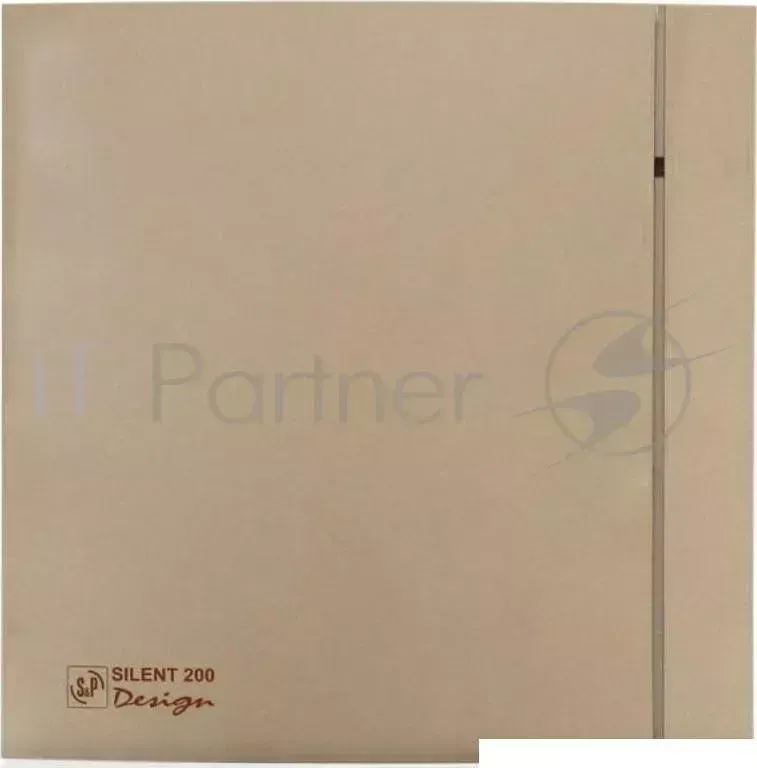 Вентилятор SOLER&PALAU SILENT-200 CZ CHAMPAGNE DESIGN-4C 175 м3/ч. Установочный д 116 мм. 5 dB(A)
