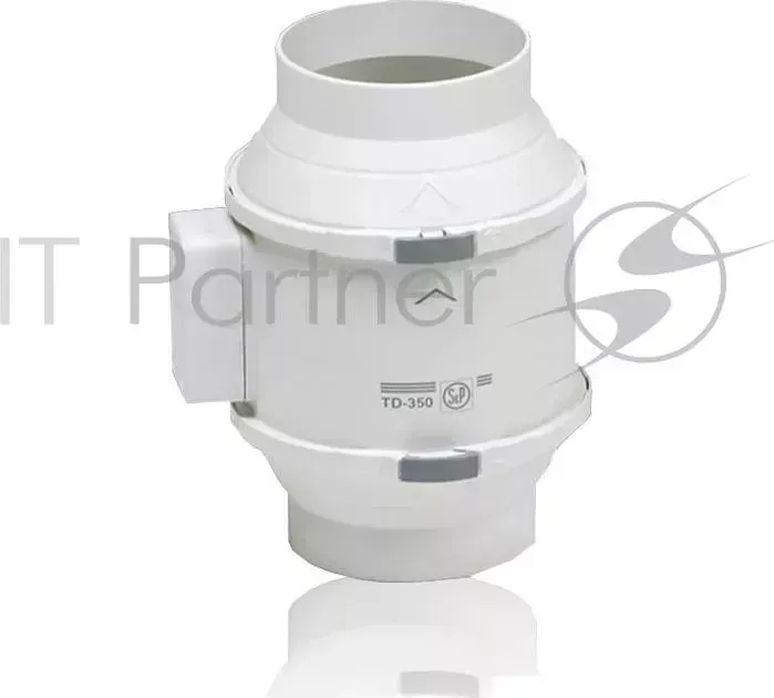 Вентилятор SOLER&PALAU Вытяжной канальный TD-350\125 360м3/ч. 30 Вт. 33 дБ (А) вентилятор 30 33
