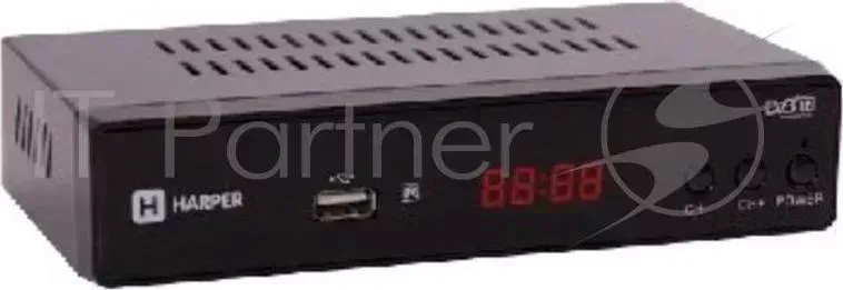 Корпус HARPER HDT2-5050 с дисплеем + HDMI кабель, металлический DOLBY DIGITAL На базе процессора MSTAR 7T01. Функция Timeshift. Родительский контроль. Запись