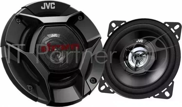 Автоакустика JVC CS DR420 220Вт 88дБ 4Ом 10см 4дюйм ком.:2кол. коаксиальные двухполосные
