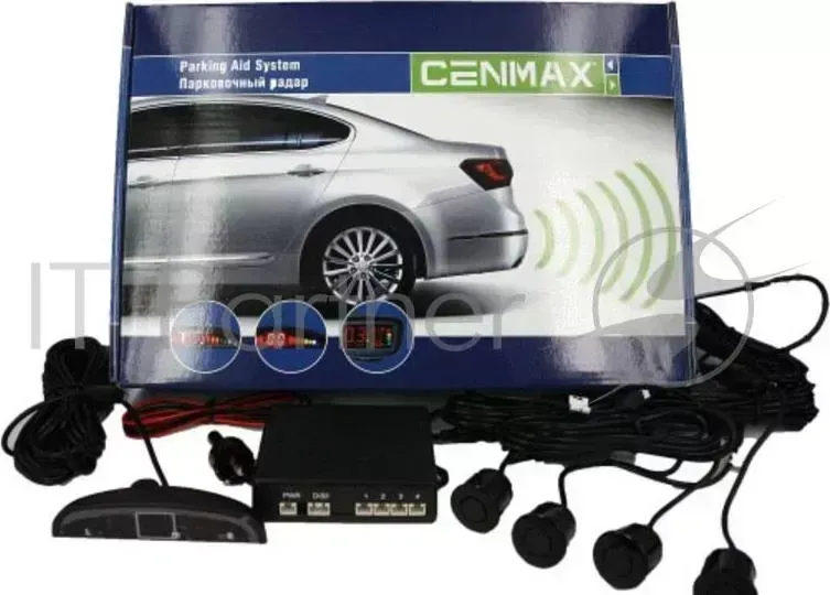Парковочный Радар Cenmax РS-4.1 4 датчика 20мм черный CENMAX 4