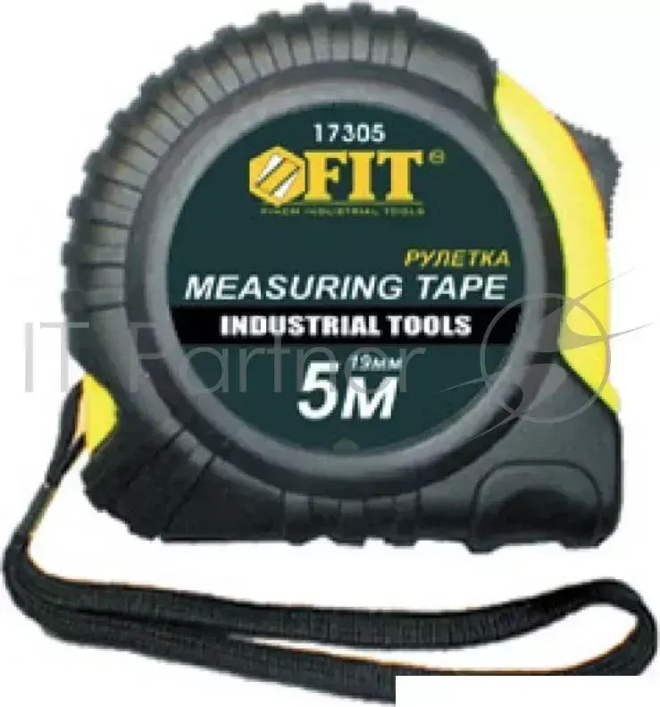 Рулетка FIT 17305 ''Стайл'' 5м х 19мм, прорезиненный корпус
