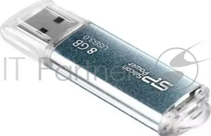 Флеш Диск SILICON POWER 8Gb Marvel M01 SP008GBUF3M01V1B USB3.0 синий