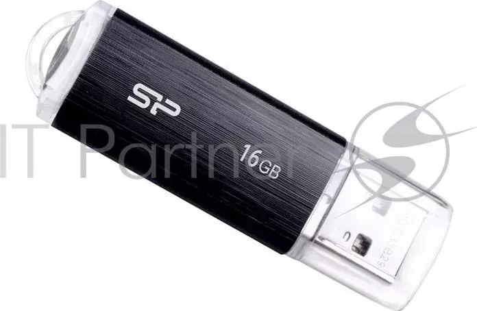 Флеш Диск SILICON POWER 16Gb Ultima U02 SP016GBUF2U02V1K USB2.0 черный