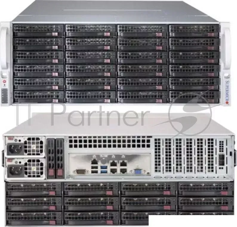 Корпус для сервера 4U 1280W 847BE1C-R1K28LPB SUPERMICRO Supermicro 4U