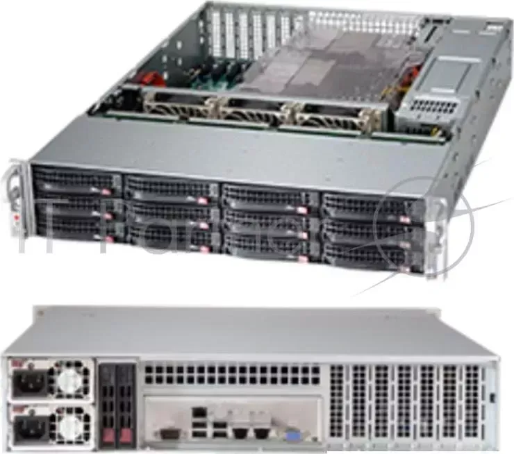 Корпус SuperMicro CSE-826BE1C-R920LPB 920W черный Supermicro CSE 826BE1C R920LPB CSE 826BE1C R920LPB