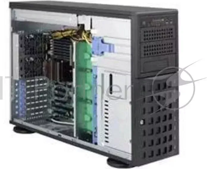 Корпус SuperMicro CSE-745BTQ-R1K28B-SQ Midi-Tower 2x1280W черный Supermicro CSE 745BTQ R1K28B SQ