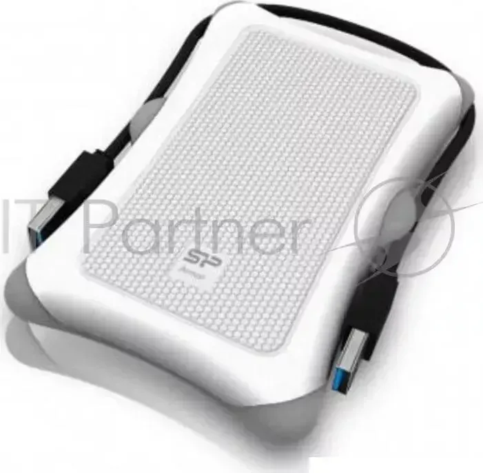 Внешний Жесткий диск SILICON POWER USB 3.0 1Tb A30 SP010TBPHDA30S3W Armor 2.5" белый