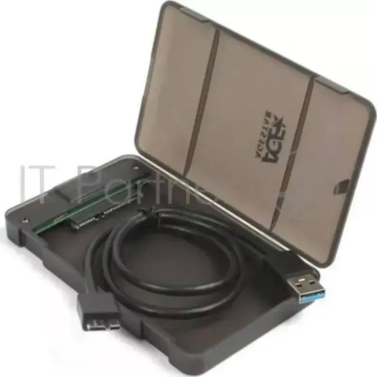 Внешний корпус для HDD/SSD AGESTAR 31UBCP3 SATA пластик черный 2.5"