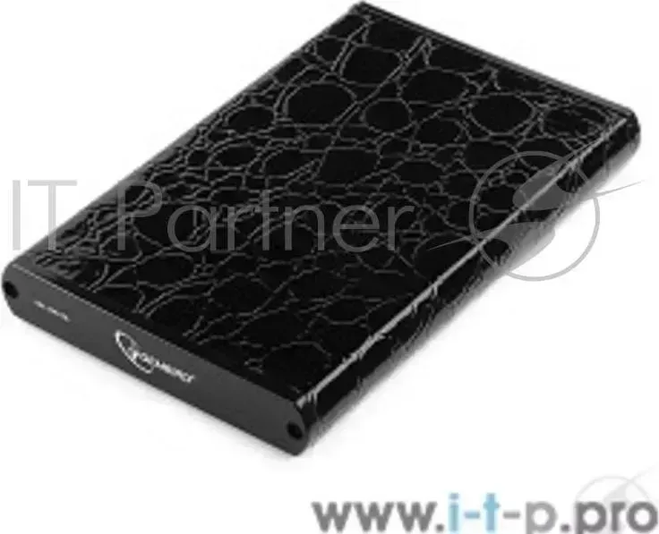 Корпус GEMBIRD EE2 U3S 70L, черный, USB 3.0, SATA, металл кожзам, блистер
