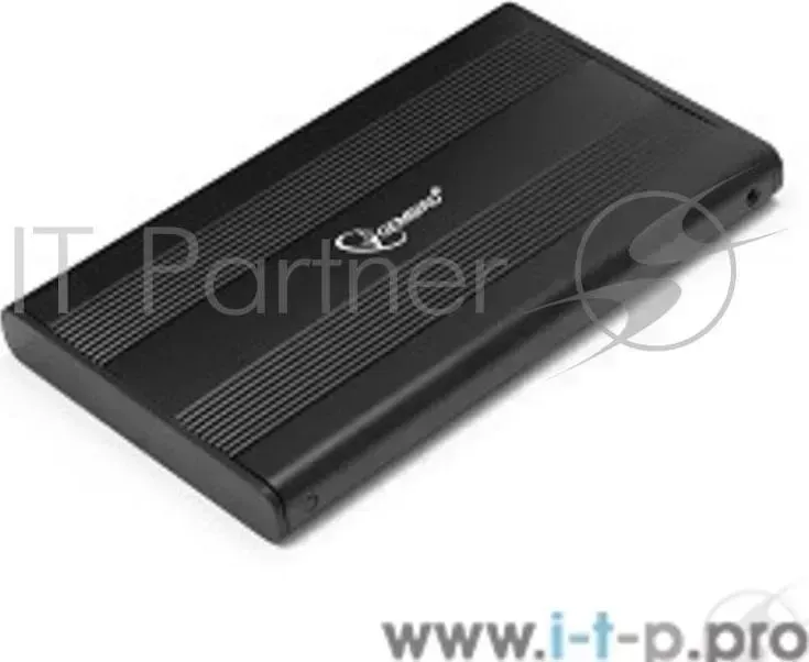 Корпус GEMBIRD EE2 U3S 5, черный, USB 3.0, SATA, металл