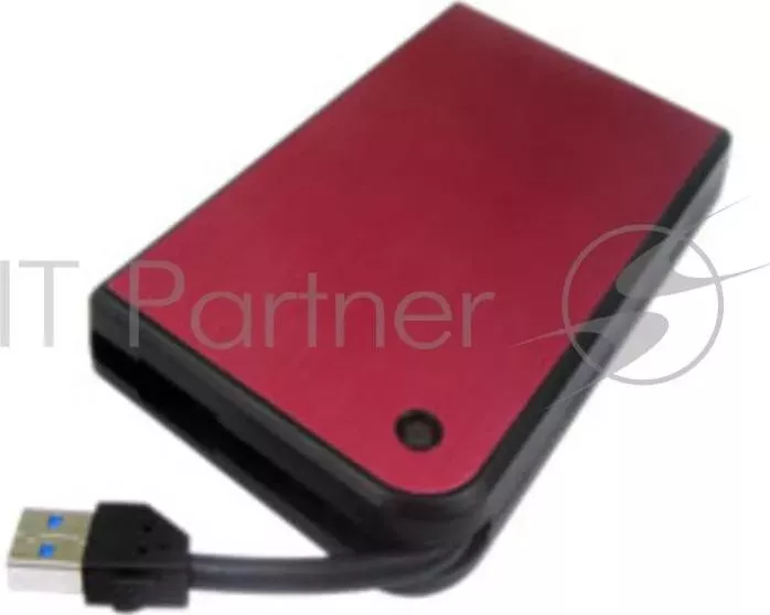 Внешний корпус для HDD AGESTAR 3UB2A14 Red usb3.0 to 2,5" SATA алюминий