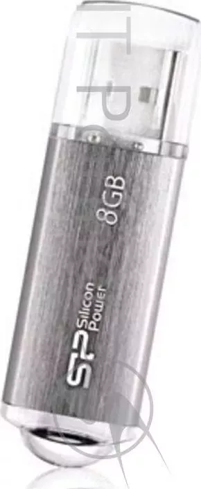 Флеш Диск SILICON POWER 8Gb Ultima II-I Series SP008GBUF2M01V1S USB2.0 серебристый