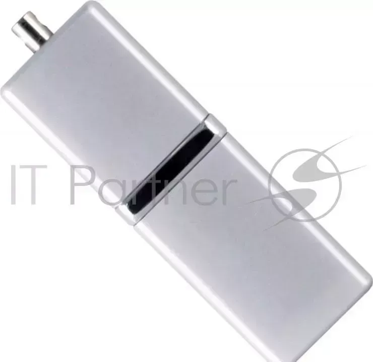 Флеш Диск SILICON POWER 8Gb Luxmini 710 SP008GBUF2710V1S USB2.0 серебристый