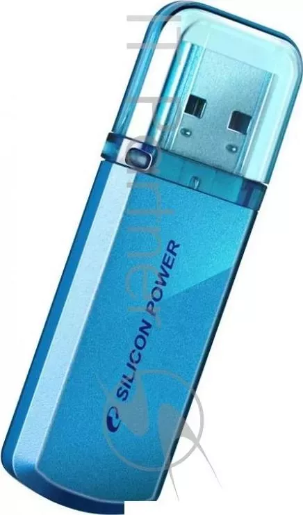 Флеш Диск SILICON POWER 8Gb Helios 101 SP008GBUF2101V1B USB2.0 синий