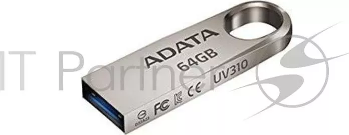 Флеш накопитель 64GB ADATA UV310, USB 3.0 Золотой