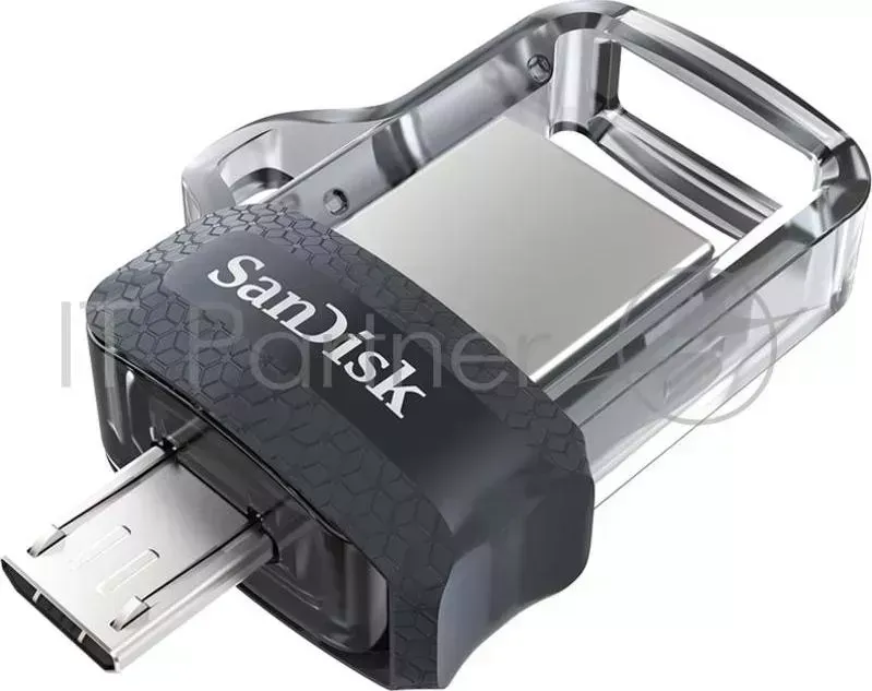 Флеш накопитель 256GB SANDISK Ultra Android Dual Drive OTG, m3.0/USB 3.0, Black