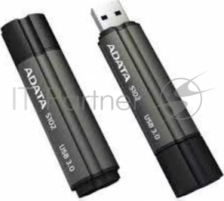 Флеш Диск 256GB ADATA S102 PRO, USB 3.0, Серый алюминий Read 600X