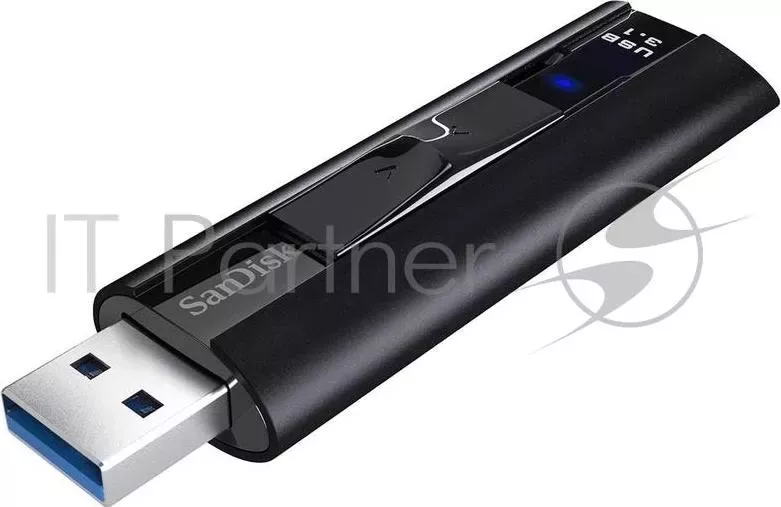 Флеш Диск 128GB SANDISK CZ880 Cruzer Extreme Pro, USB 3.1, Металлич., Черный