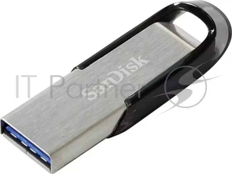 Флеш Диск Sandisk 128Gb Cruzer Ultra Flair SDCZ73-128G-G46 USB3.0 серебристый/черный SANDISK 128GB CZ73 , USB 3.0, Metal