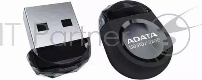 Флеш Диск 64GB ADATA DashDrive UD310, USB 2.0, Черный