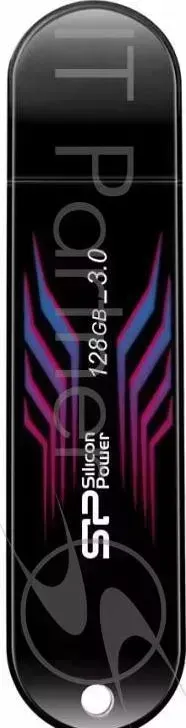 Флеш Диск SILICON POWER 128Gb Blaze B10 SP128GBUF3B10V1B USB3.0 черный