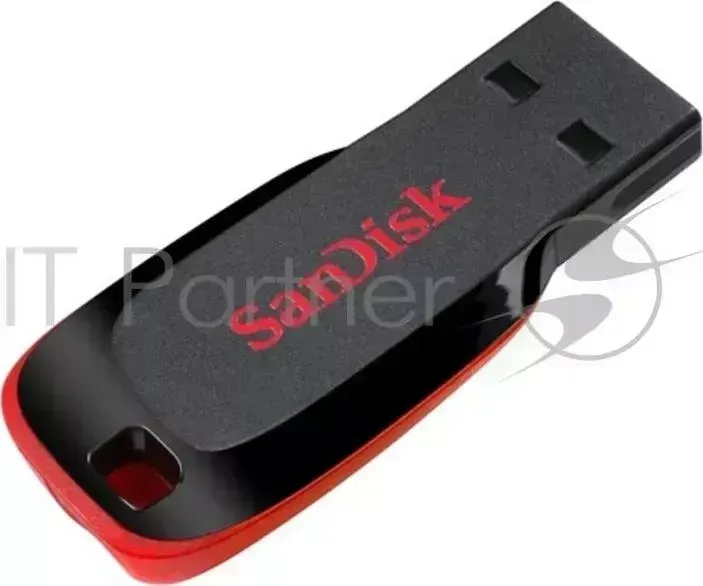 Флеш Диск Sandisk 64Gb Cruzer Blade SDCZ50-064G-B35 USB2.0 черный/красный SANDISK SDCZ50 064G B35