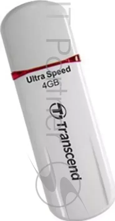 Флеш Диск TRANSCEND 4GB JetFlash 620, USB 2.0, Белый/Красный