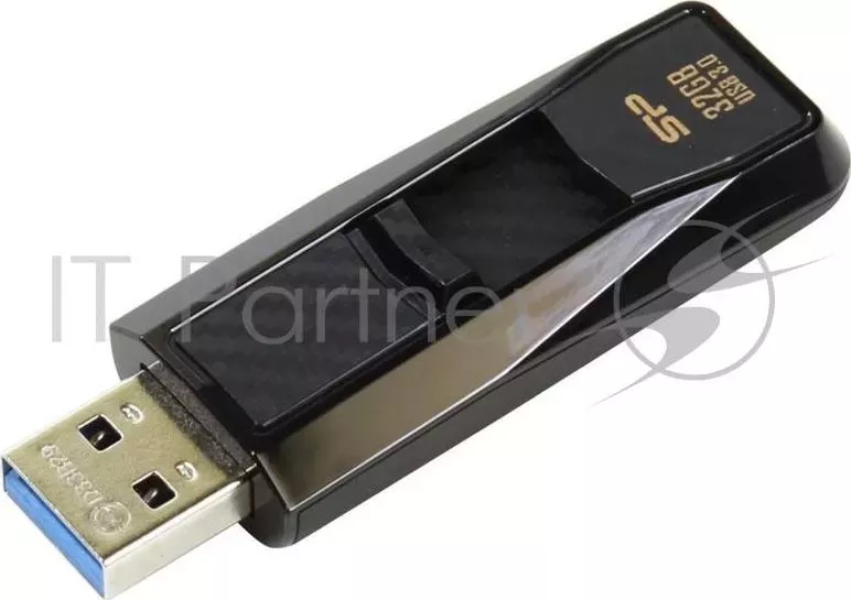 Флеш накопитель 32Gb SILICON POWER Blaze B50, USB 3.0, Черный
