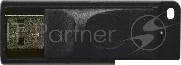 Флеш накопитель 32GB VERBATIM Slider, USB 2.0, Черный