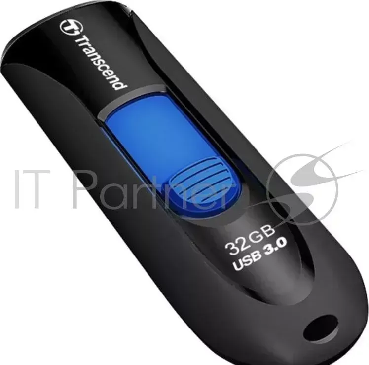 Флеш Диск TRANSCEND 32Gb Jetflash 790 TS32GJF790K USB3.0 черный