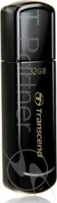 Флеш Диск TRANSCEND 32Gb Jetflash 350 TS32GJF350 USB2.0 черный