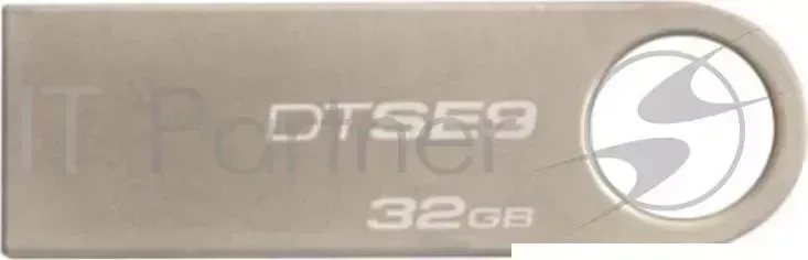 Флеш Диск KINGSTON 32Gb DataTraveler DTSE9H/32GB USB2.0 серебристый