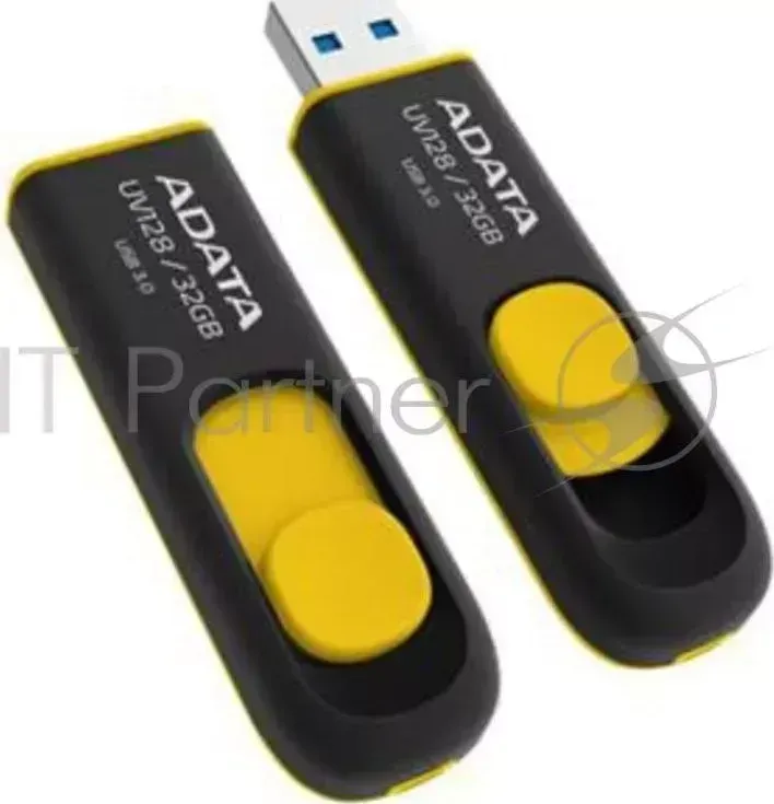 Флеш Диск AData 32Gb UV128 AUV128-32G-RBE USB3.0 синий/черный