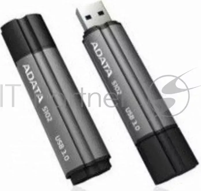 Флеш Диск AData 32Gb S102 PRO AS102P-32G-RGY USB3.0 серый