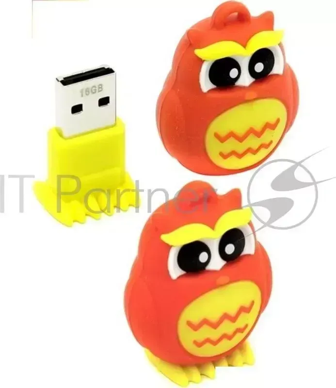 Флэш карта Smartbuy USB Drive 16Gb Wild series Owl SB16GBOwl UFD SB16GB {UFD}