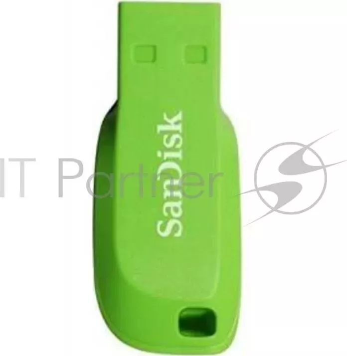 Флеш накопитель 16GB SanDisk CZ50 Cruzer Blade, USB 2.0, Green