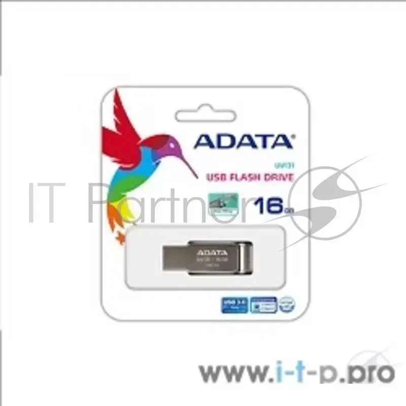 Флеш накопитель 16GB ADATA UV131, USB 3.0, Металл