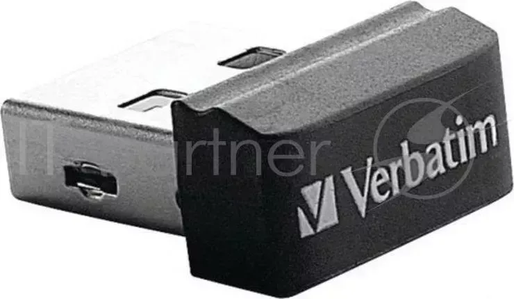 Флеш Диск VERBATIM 16Gb Store n Stay NANO 097464 177 USB2.0 черный